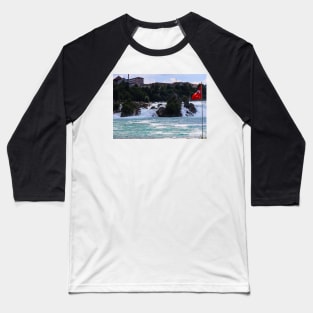 Switzerland - Rheinfall Schaffhausen - Waterfall Baseball T-Shirt